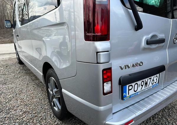 Opel Vivaro cena 74900 przebieg: 188000, rok produkcji 2017 z Koszalin małe 781